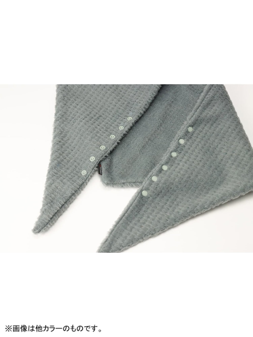 Alpha Stole #Black [HL-1108(PE)]｜halo commodity