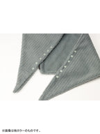 Alpha Stole #Black [HL-1108(PE)]｜halo commodity