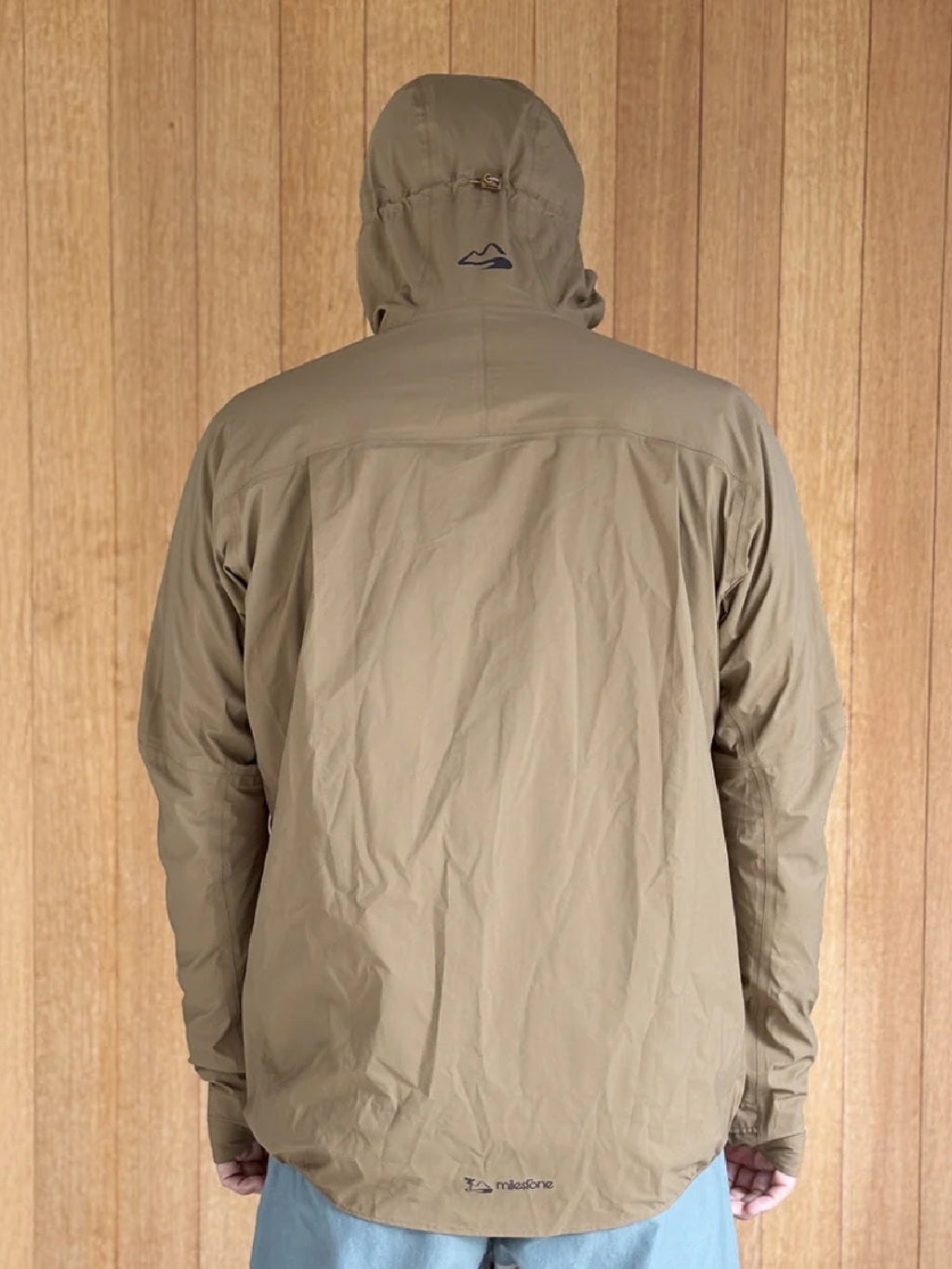 Up-Swing Rain Hoody #キャラメルブラウン [MSRH-003]｜milestone