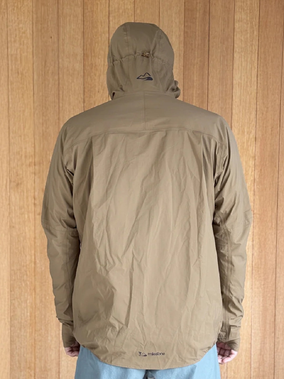 Up-Swing Rain Hoody #キャラメルブラウン [MSRH-003]｜milestone