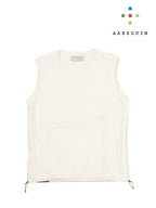 ハイロフトフリースのベスト #ウキグモイロ [021107]｜AXESQUIN