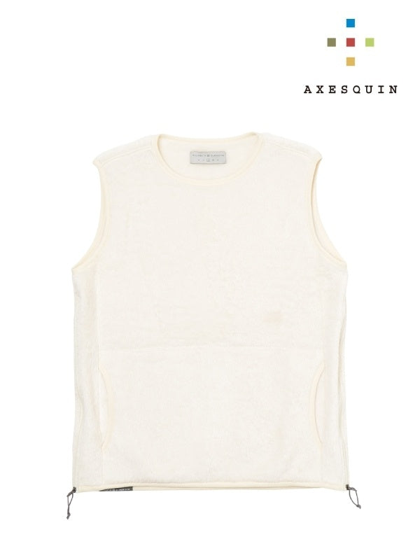 ハイロフトフリースのベスト #ウキグモイロ [021107]｜AXESQUIN