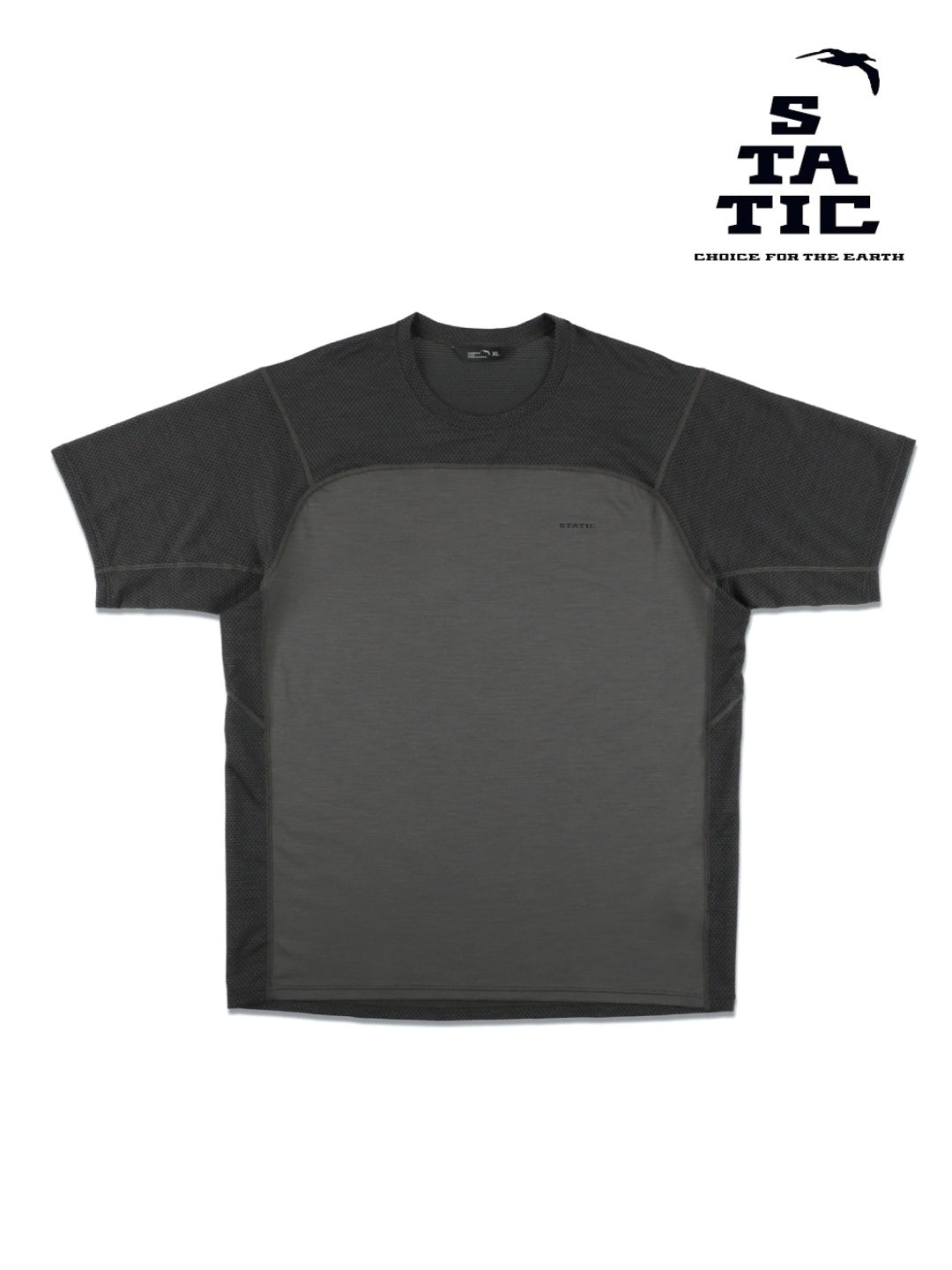 Chord Wool S/S Shirts #Carbon [105202]｜STATIC