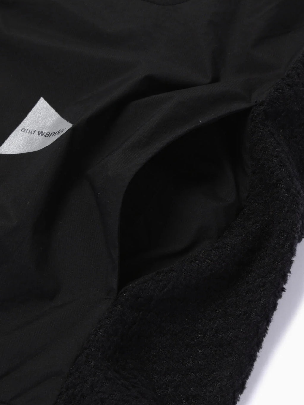 【Women】air fleece vest #Black [6241020]｜and wander