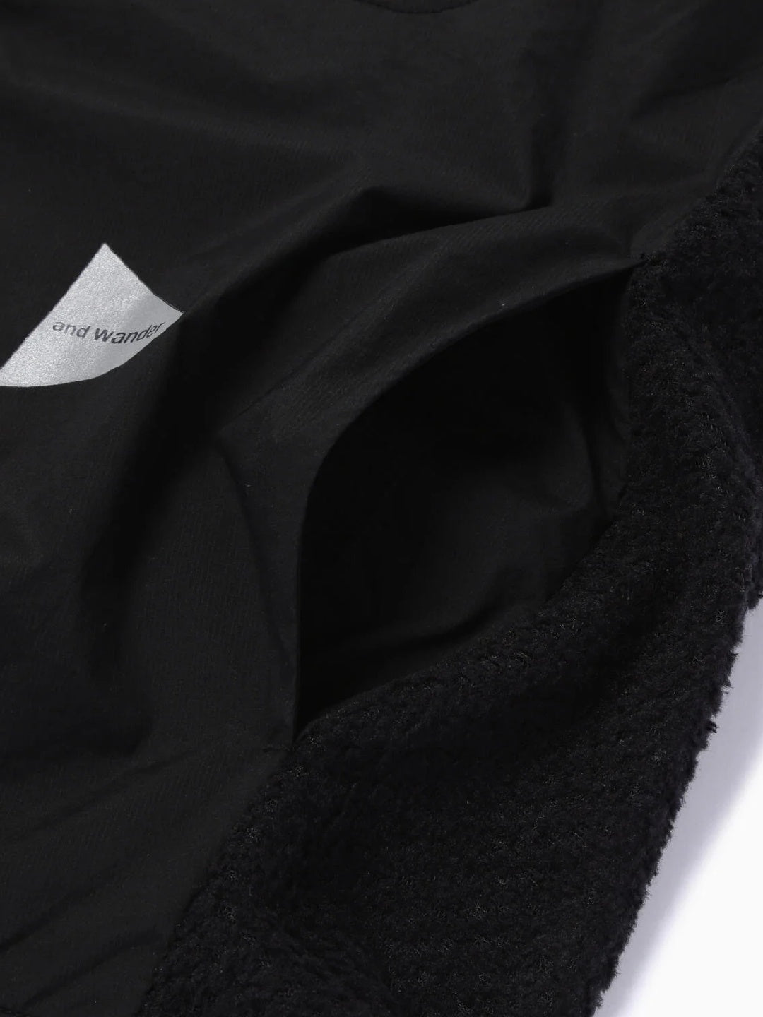 【Women】air fleece vest #Black [6241020]｜and wander