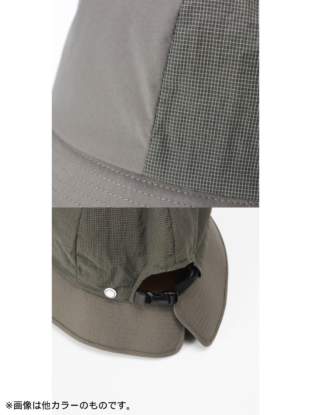 Crevice Mesh Hat #Black [HL-1118]｜halo commodity