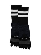 RUNNING SOCKS MIDDLE 5F #ブラック｜RETO