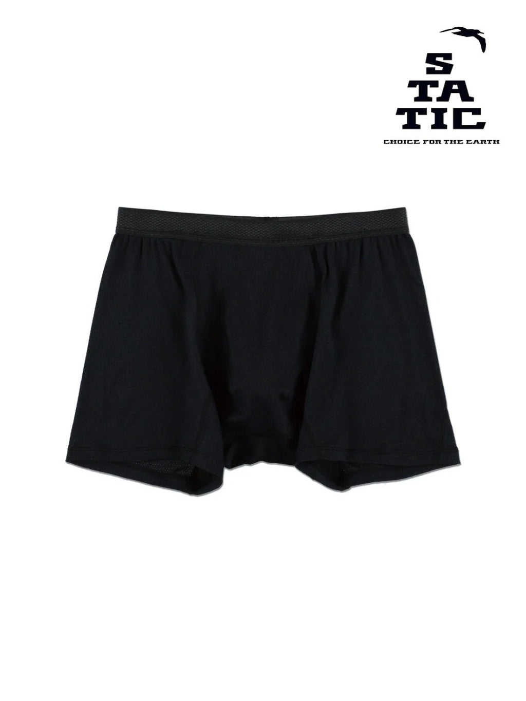 【Men】Chord Mesh Boxer M #Black [106111]｜STATIC