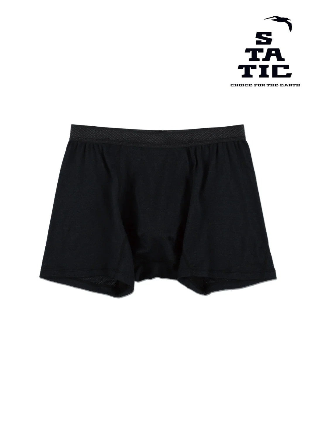 【Men】Chord Mesh Boxer M #Black [106111]｜STATIC
