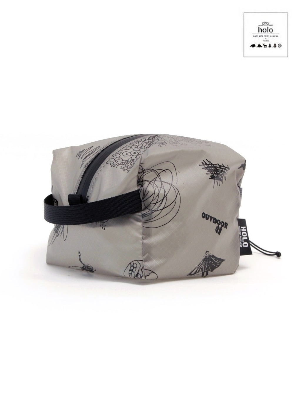 POT Pouch （シルナイロン） #Gray [holo37]｜holo