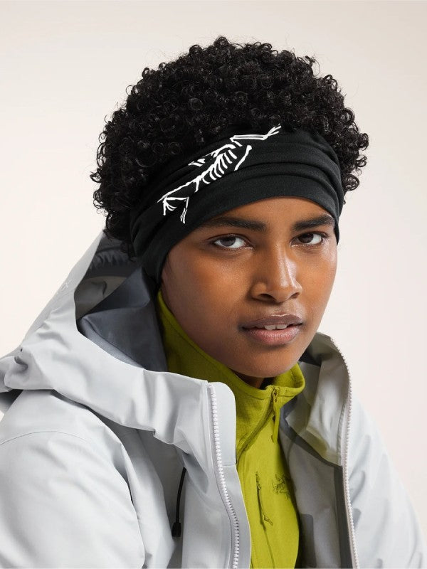 Satoro Merino Headband #Black / Arctic Silk [X00000949103]｜ARC'TERYX