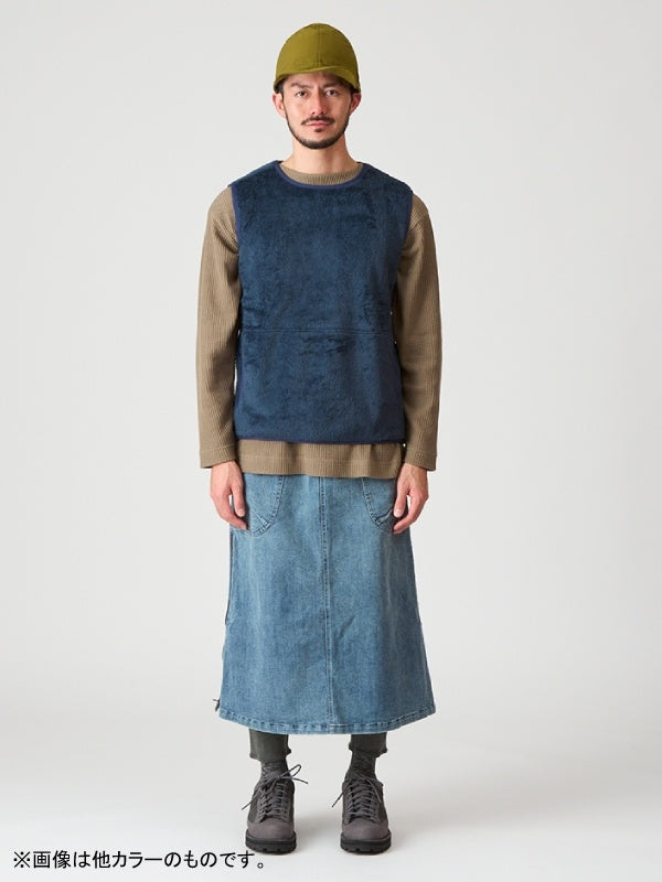 ハイロフトフリースのベスト #ウキグモイロ [021107]｜AXESQUIN