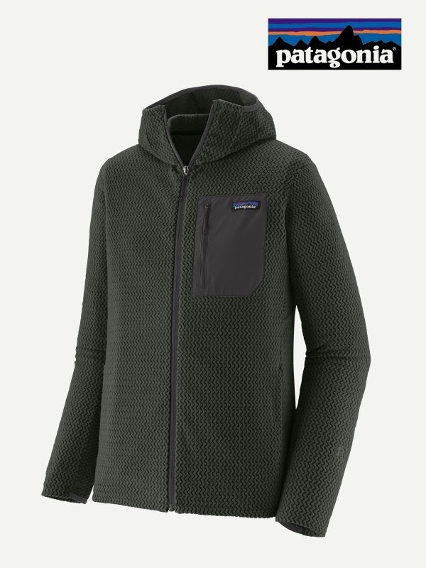 Men's R1 Air Full-Zip Hoody #BLK [40256]｜patagonia