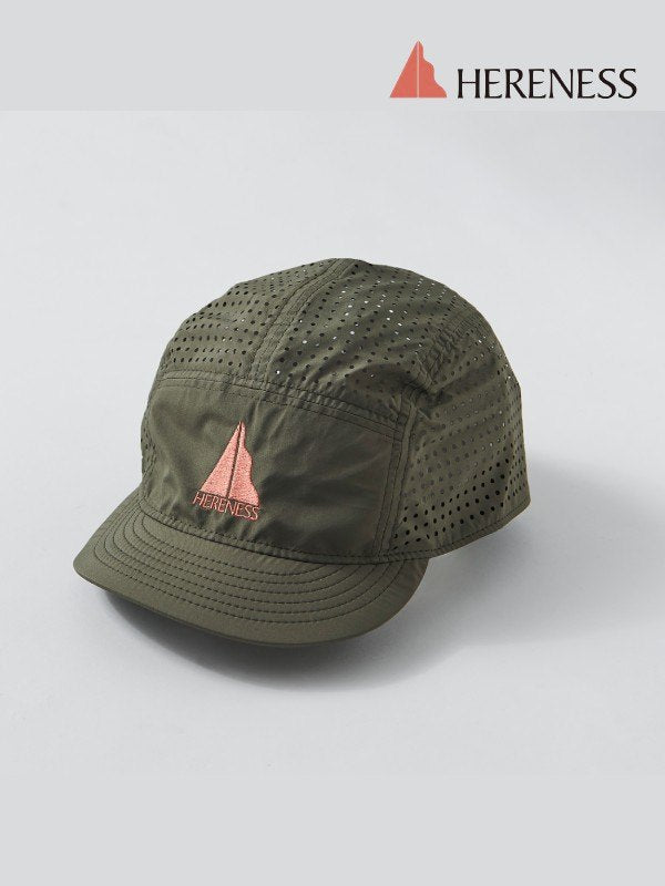Focus Cap #Olive Green [hu-40003]｜HERENESS