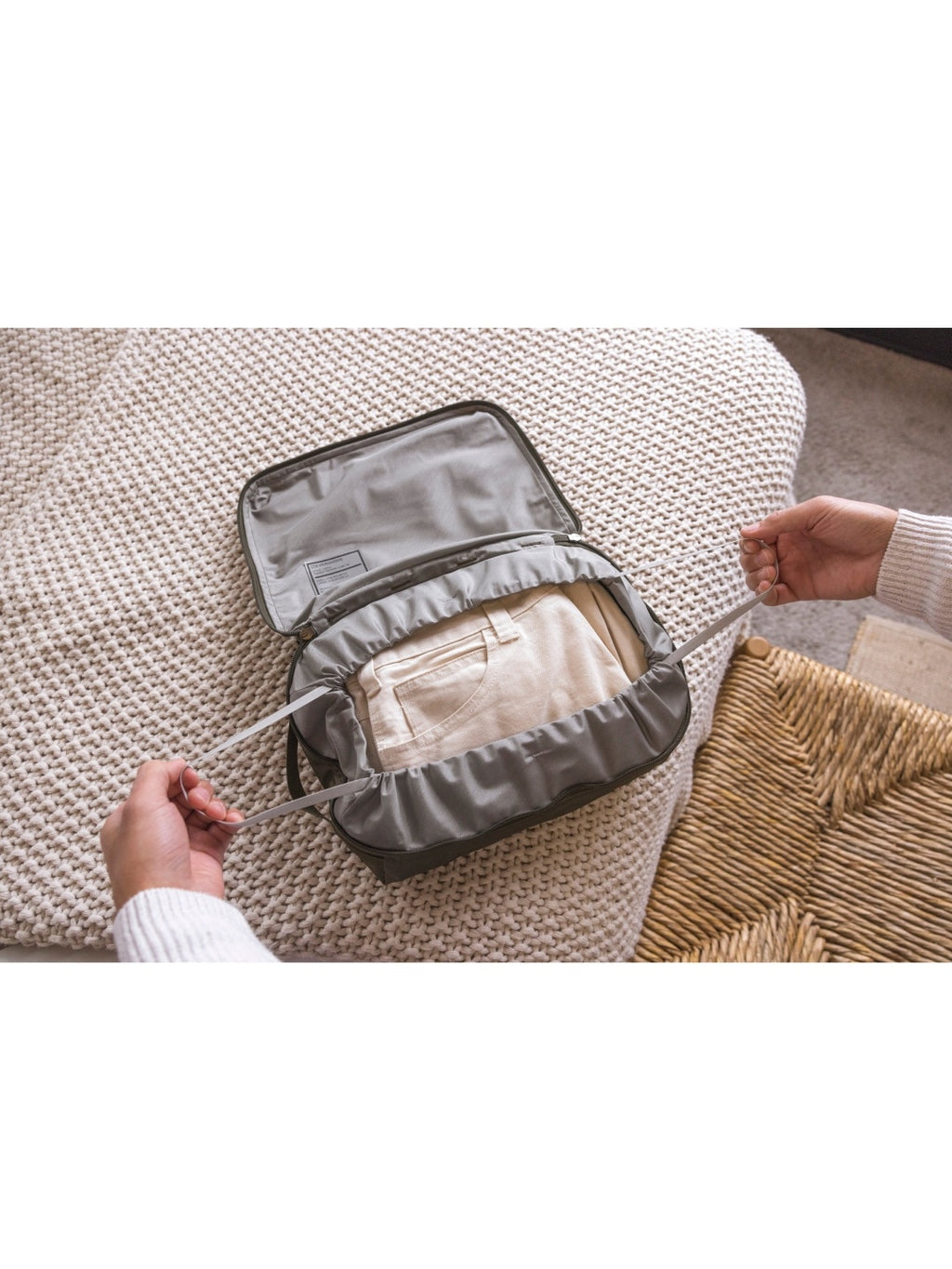 TRANSIT PACKING CUBE 10L #OD Green [TPC10]｜EVERGOODS