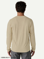Men's Long-Sleeved Cap Cool Daily Graphic Shirt - Lands #DRCX [45160]｜patagonia