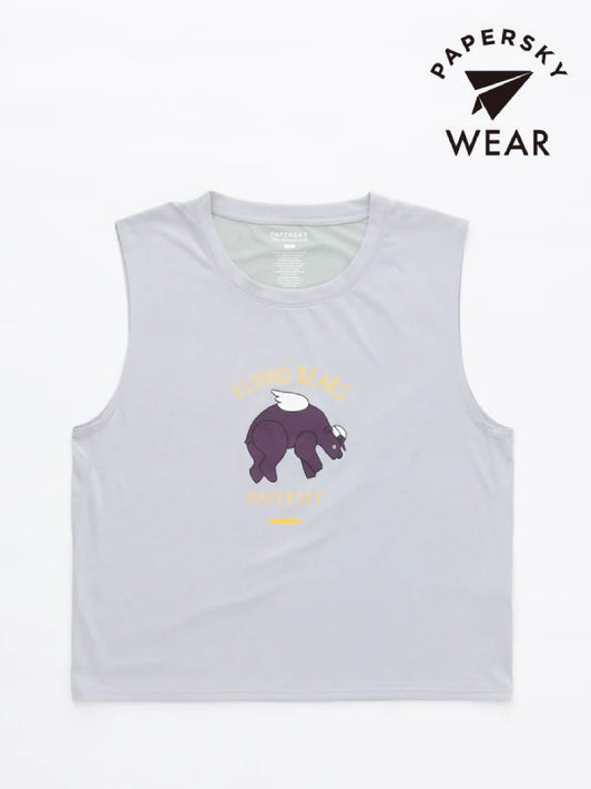 Apres Run Mascot-TANK TOP #CHARCOAL [PS241026]｜PAPERSKY WEAR