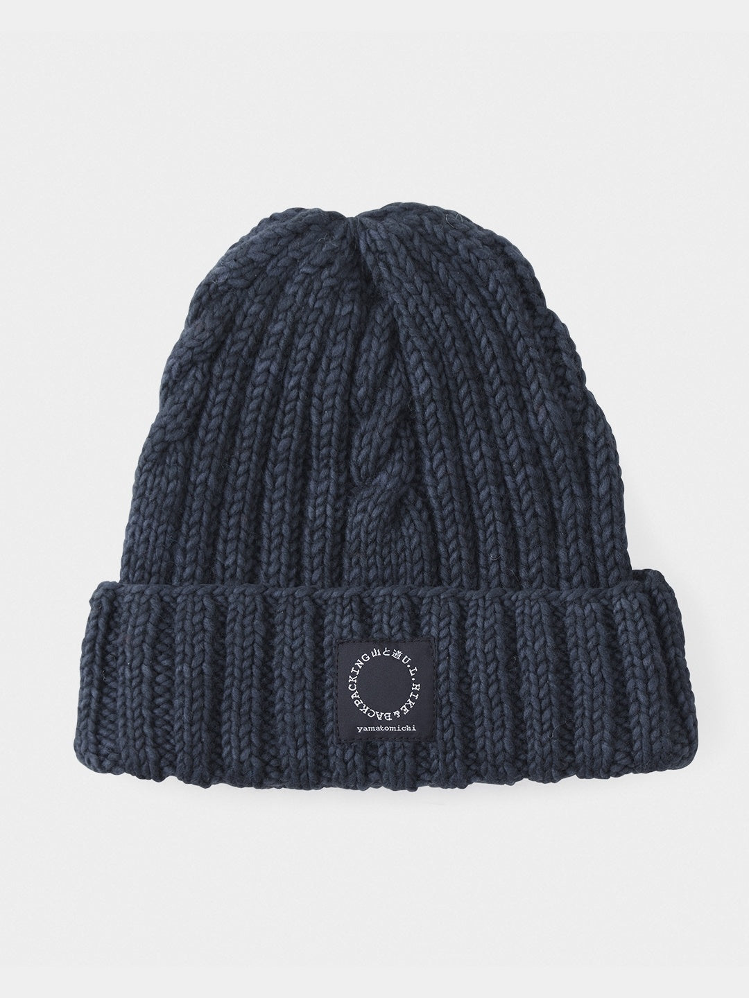 Merino Knit Cap #Night Blue｜山と道