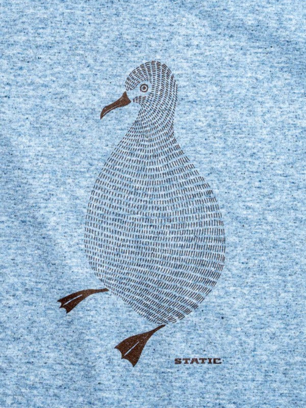 VISION TEE_チプカとプクチカ #赤ちゃんコアホウドリ [100524 D]｜STATIC