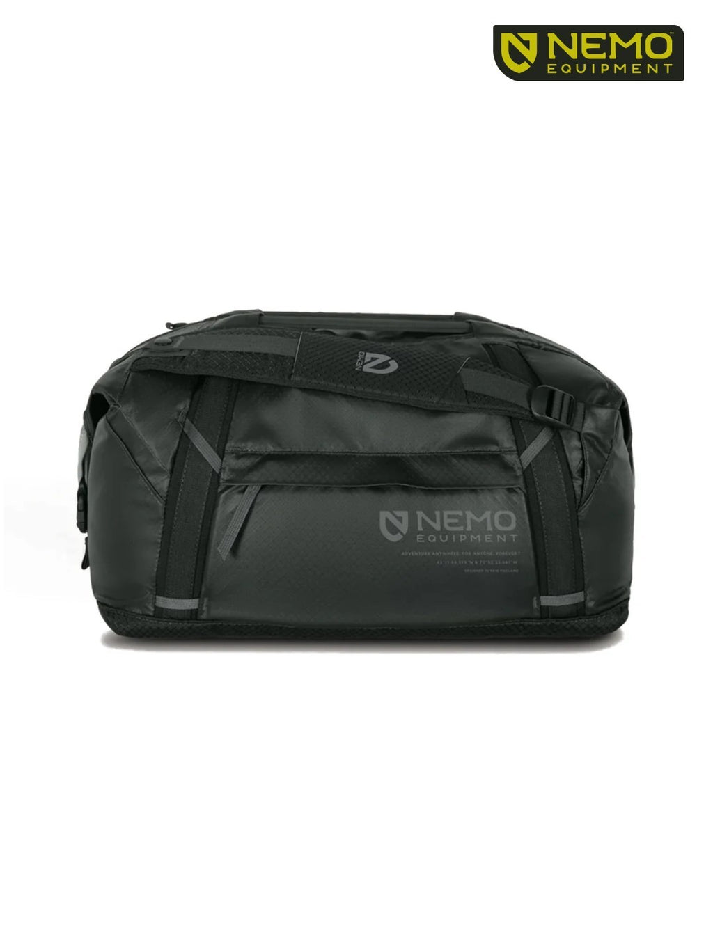 Double Haul Convertible Duffel 30L #Goodnight Black｜NEMO