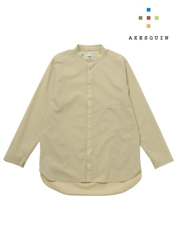 軽くて涼しいロングシャツ #アオシロツルバミ [021070]｜AXESQUIN【Outlet_30】