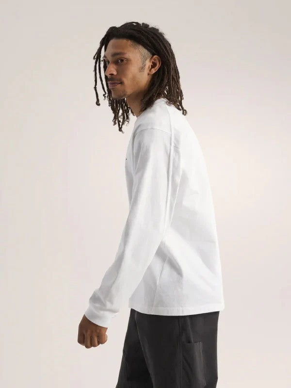Kragg Cotton LS M #White Light / Black [X00000971403]｜ARC'TERYX