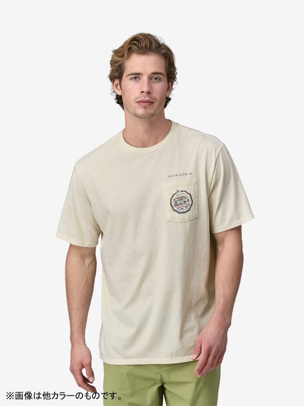 Men's Commontrail Pocket Responsibili-Tee #UTB [37772]｜patagonia