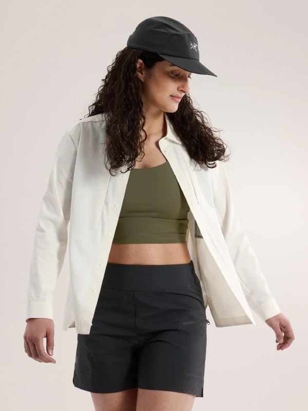 Women's Sima Shirt LS #Arctic Silk [X00000949702]｜ARC'TERYX