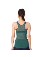 Women's ドライレイヤークールブラタンクトップ寄付つき #蒼色 [DUW0804]｜finetrack