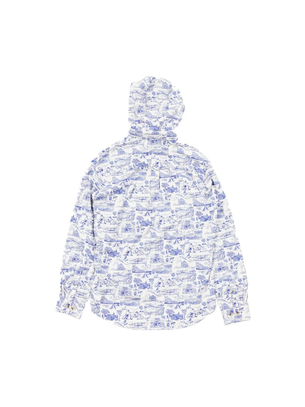 TRIPLE CROWN BUTTON DOWN LONG SLEEVE #Trail Madness Blue｜Jolly Gear