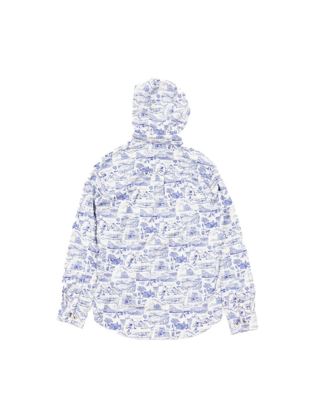 TRIPLE CROWN BUTTON DOWN LONG SLEEVE #Trail Madness Blue｜Jolly Gear