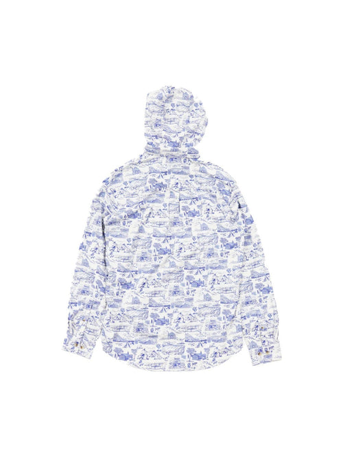 TRIPLE CROWN BUTTON DOWN LONG SLEEVE #Trail Madness Blue｜Jolly Gear