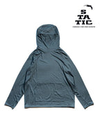 RAW L.W. HOODY #Carbon [100923]｜STATIC【Outlet_30】