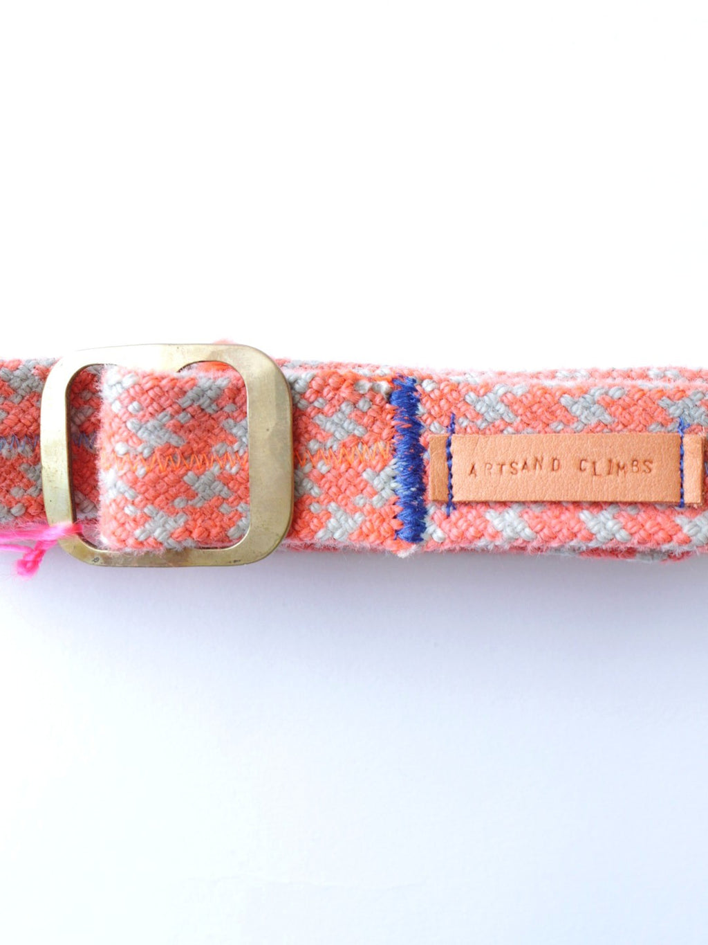 Rope belt(真鍮） #Orange｜Arts and Climbs
