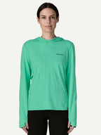 Women's Cap Cool Sun Hoody - Peak Visions #AQTX [44940]｜patagonia