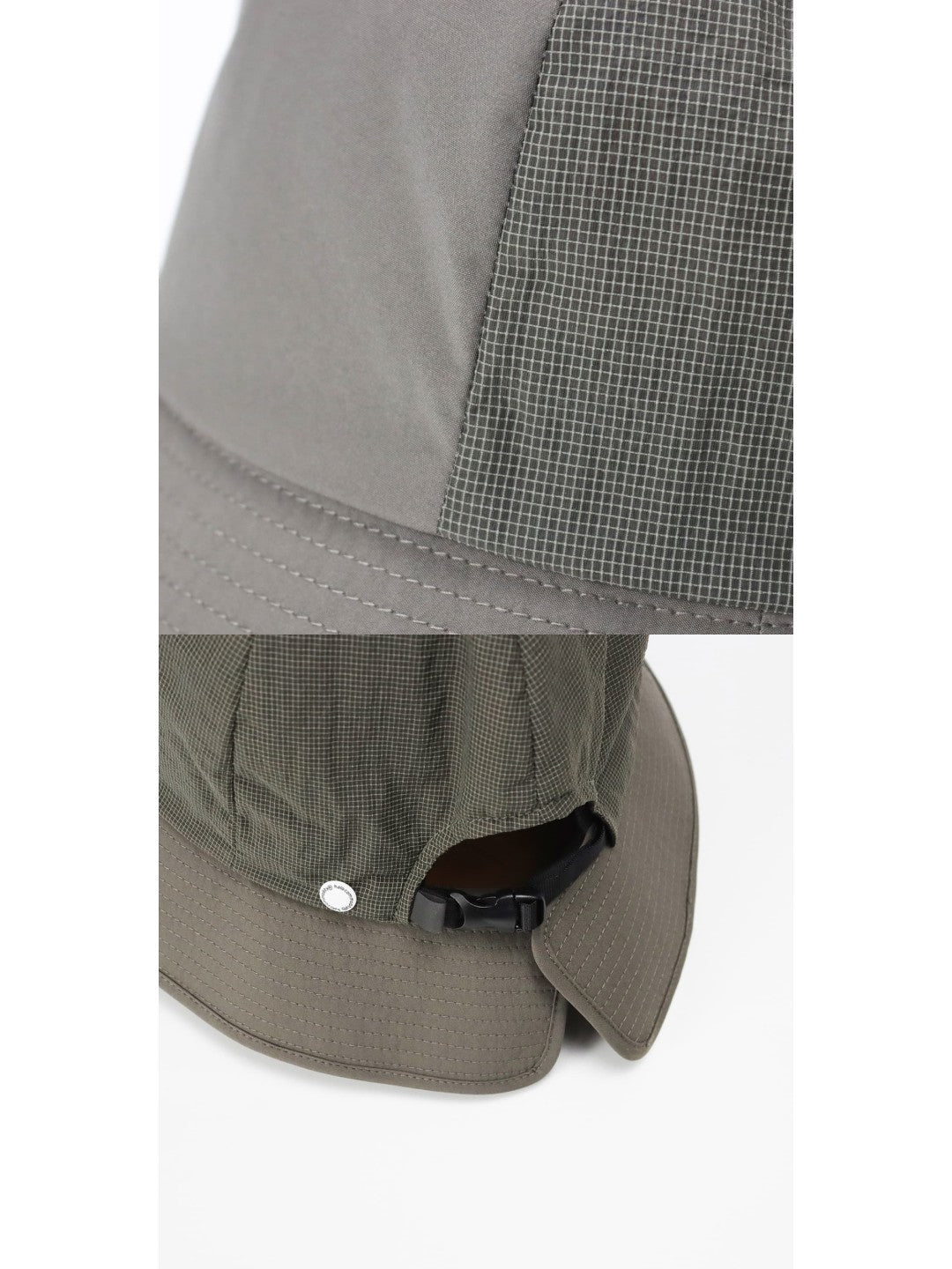 Crevice Mesh Hat #Grey [HL-1118]｜halo commodity