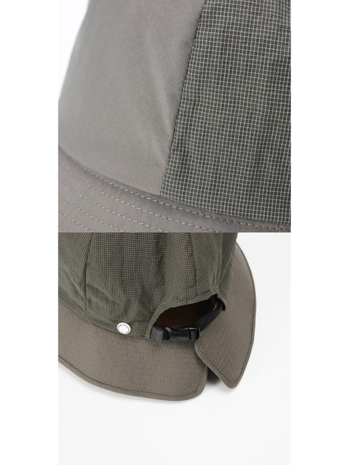 Crevice Mesh Hat #Grey [HL-1118]｜halo commodity