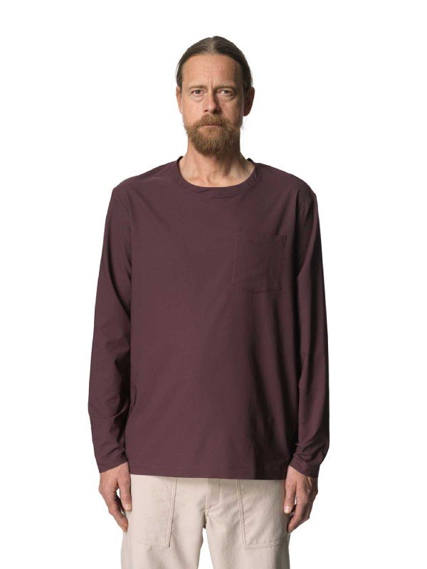 Men's Cover Crew #Blue Illusion [258694]｜HOUDINI – moderate