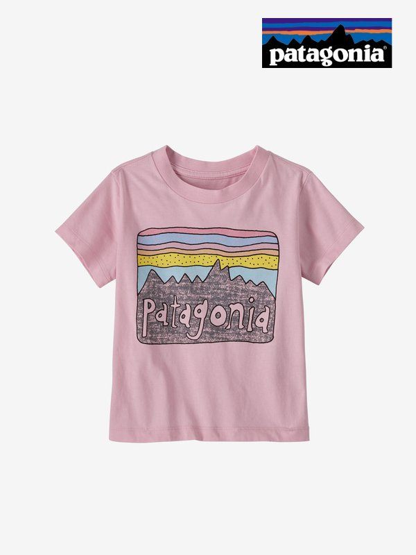 Baby Fitz Roy Skies T-Shirt #PELP [60421]｜patagonia【Outlet_40】