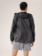 Norvan Windshell Hoody M #Black/Graphite [X00000774801]｜ARC'TERYX
