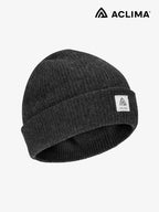 Reborn Felted Beanie #Dark Grey Melange [110745]｜ACLIMA
