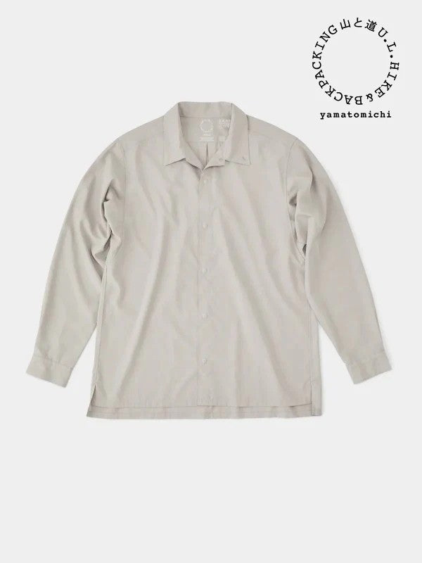 Bamboo Shirt #Silver Cloud｜山と道