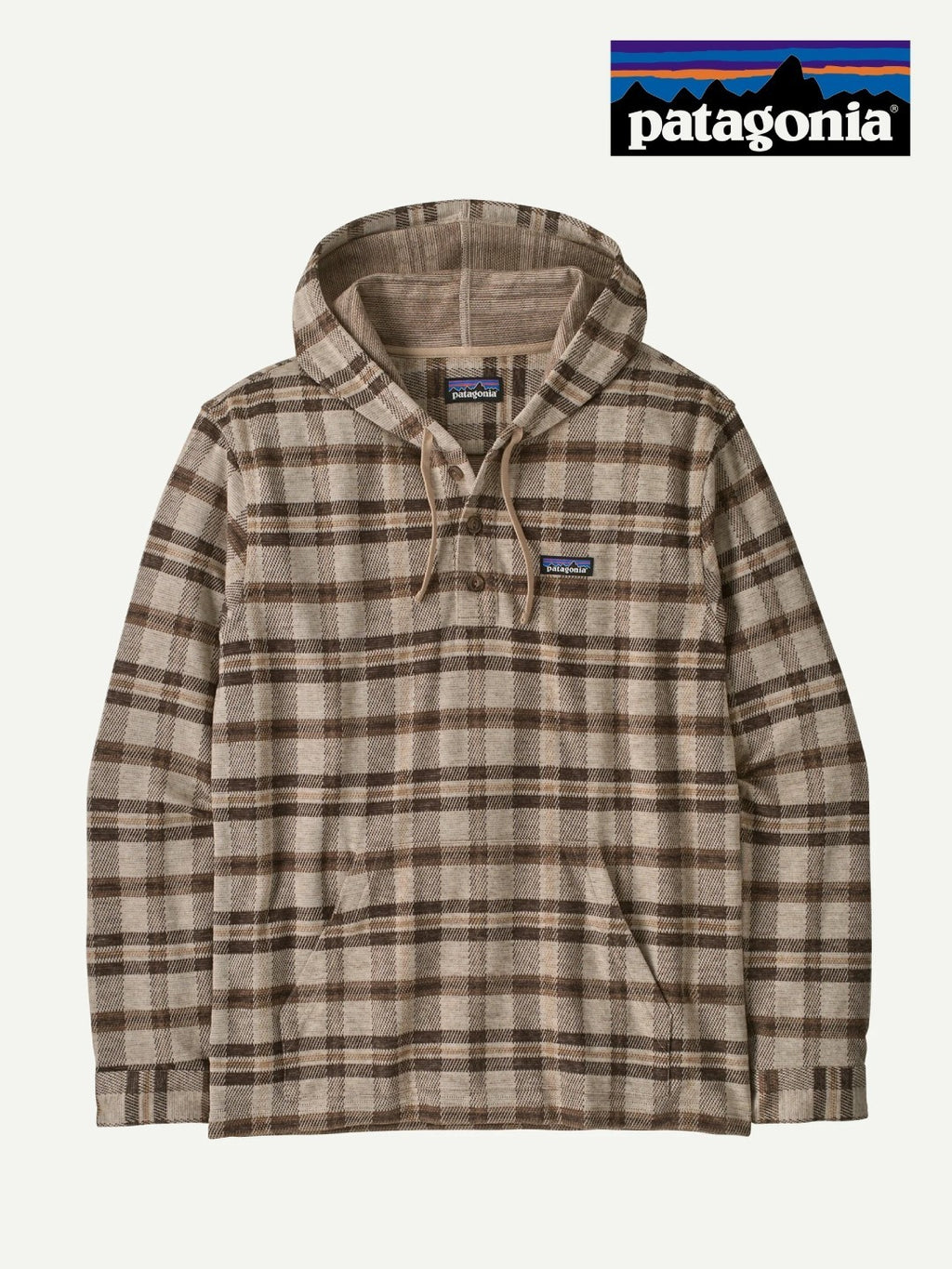 【Men】Men's Stretch Fjord Flannel P/O Hoody #FRTN [42450]｜patagonia