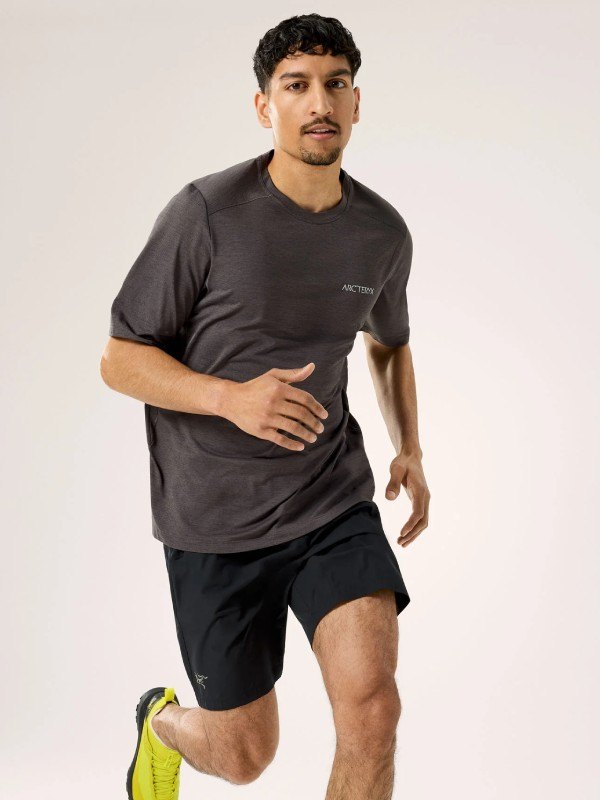 Cormac Arc'Bird Logo SS M #Black Heather [X00000799401]｜ARC'TERYX