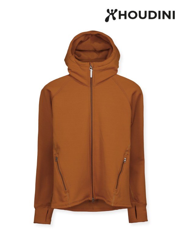 Men's Power Houdi #Cinnamon Brown [225984]｜HOUDINI【Outlet_30】