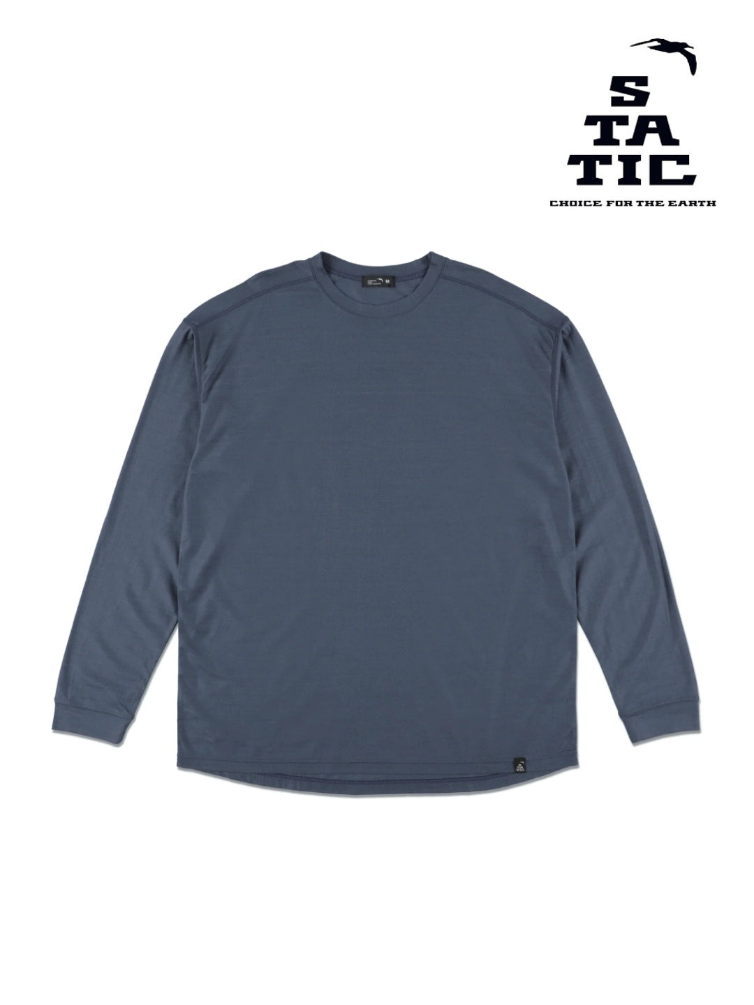 RAW L/S #Dusky Blue [36212]｜STATIC