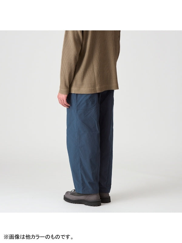 ヴィンテージナイロンのカーブパンツ #コビチャ [022040]｜AXESQUIN