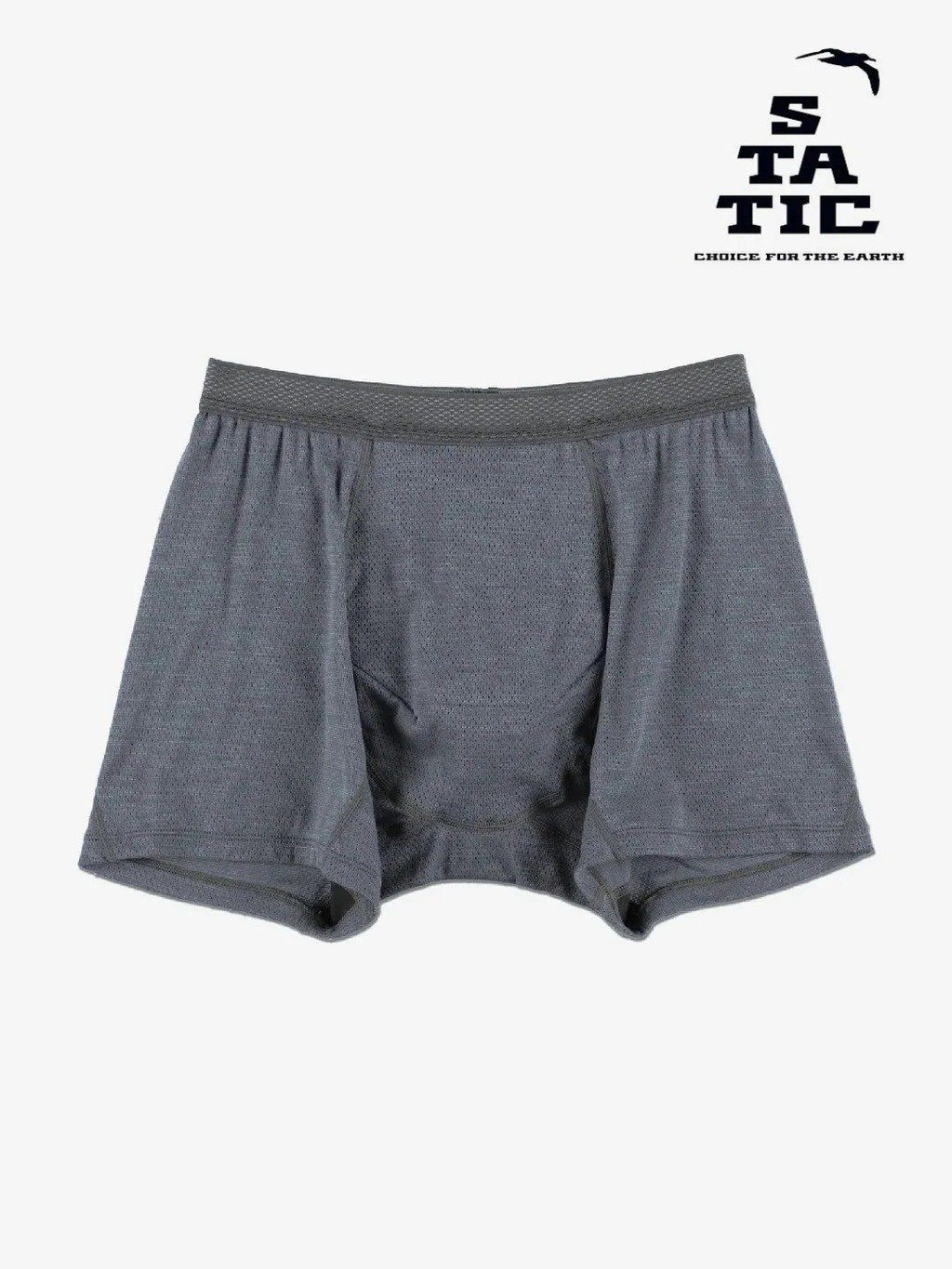 【Men】Chord Mesh Boxer M #Slate [106111]｜STATIC