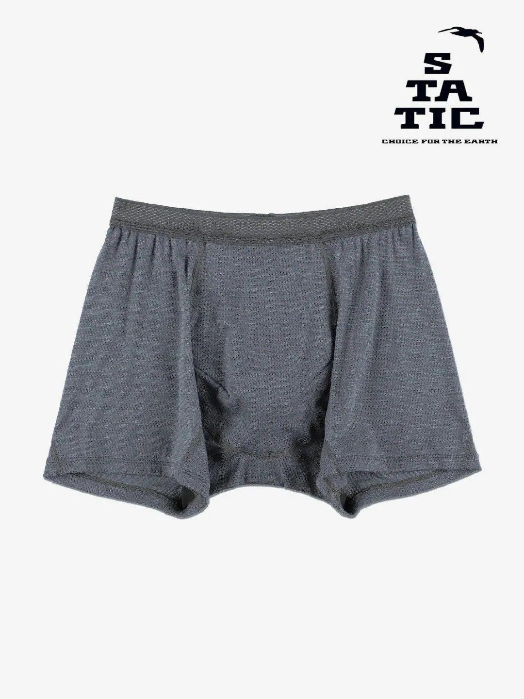 【Men】Chord Mesh Boxer M #Slate [106111]｜STATIC