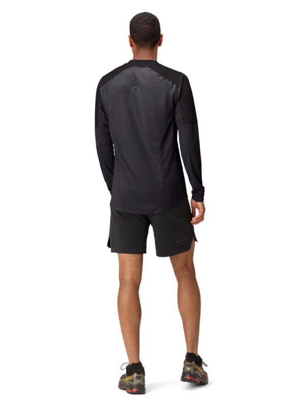 senja equaliser lightweight Long sleeve (M) #Caviar [5820-23]｜Norrona